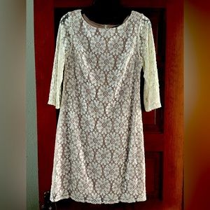 Ivory Lace Dress size 8